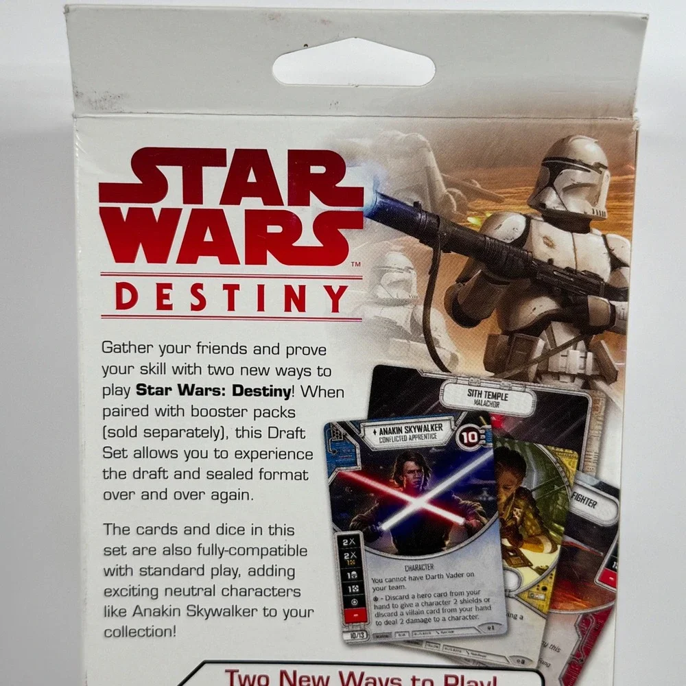 Star Wars Destiny Rivals Draft Set Dice Card Game SWD06 Fantasy Flight New
